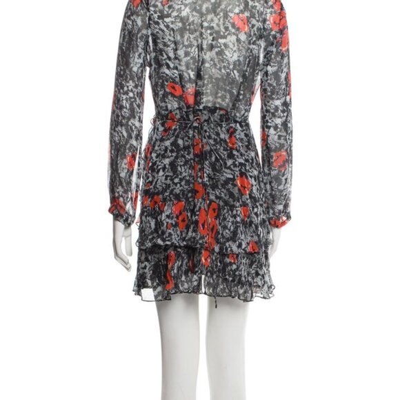 IRO WRAP DRESS SIZE 8 - Picture 2 of 8